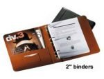 Leather 3 Ring Binders