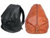 Leather Convertible Sling Backpack