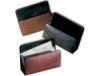 Leather Desk Business Card-Holder