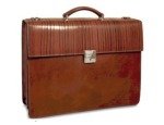 Monserrate Italian Leather Briefcase