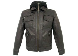 Men's Black Leather Jacket