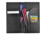 Black Leather Passport Holder