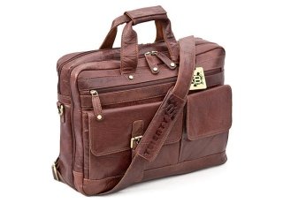 Leather Laptop Business Bag