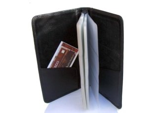 Leather Business Card Wallet Holder