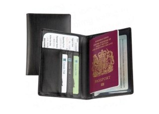 Leather Deluxe Passport Wallets