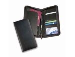 Leather Deluxe Zipped Travel Wallets