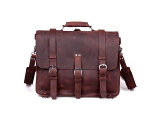 Leather Office Portfolio Bag