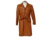 Mens Brown Coat with Belt