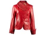 Red Leather Ladies Jackets