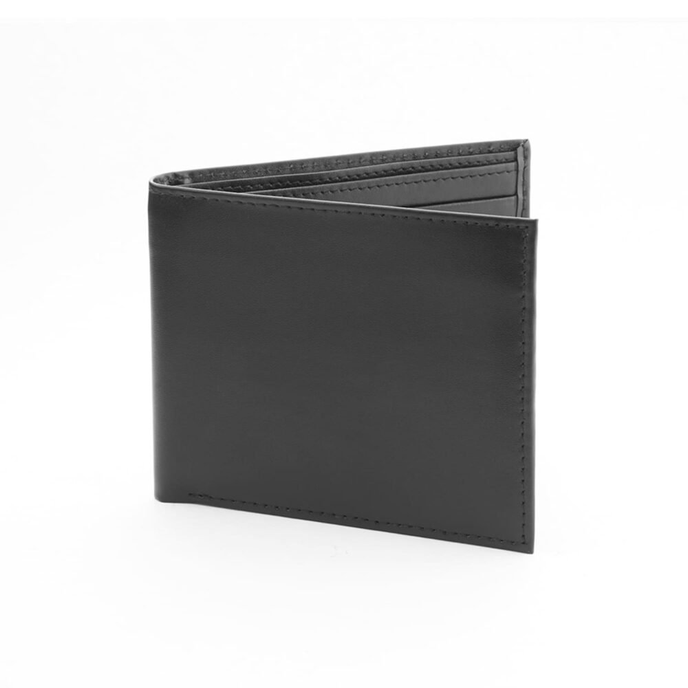 Billfold Slim Leather Wallet-8CC