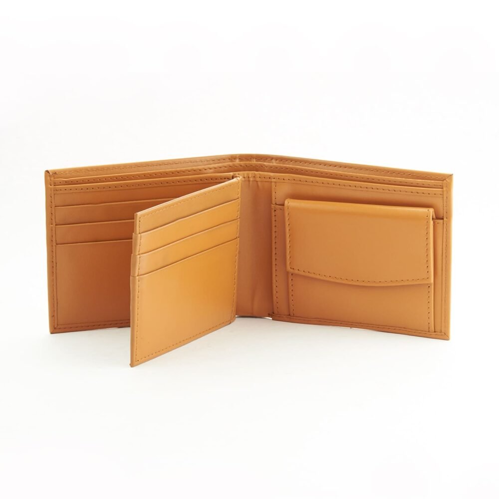 Premium Billfold Leather Coin Wallet-9CC - Image 8