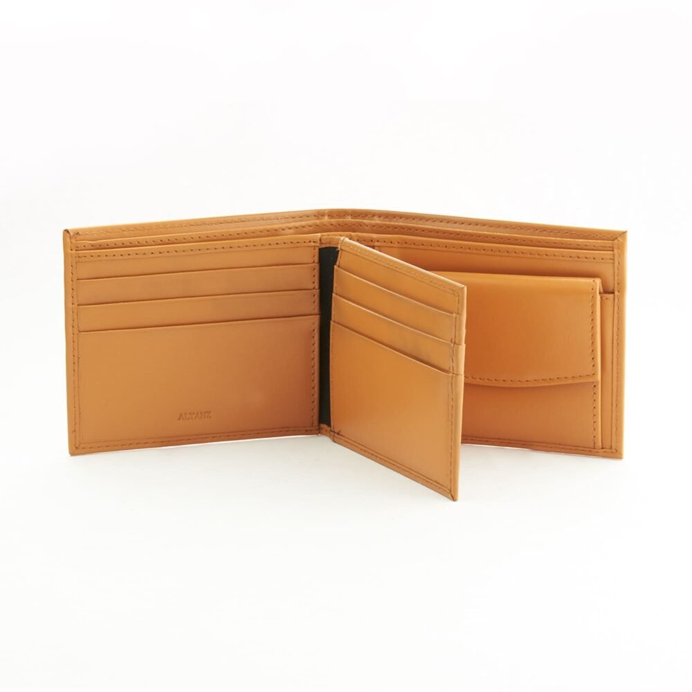 Premium Billfold Leather Coin Wallet-9CC - Image 3