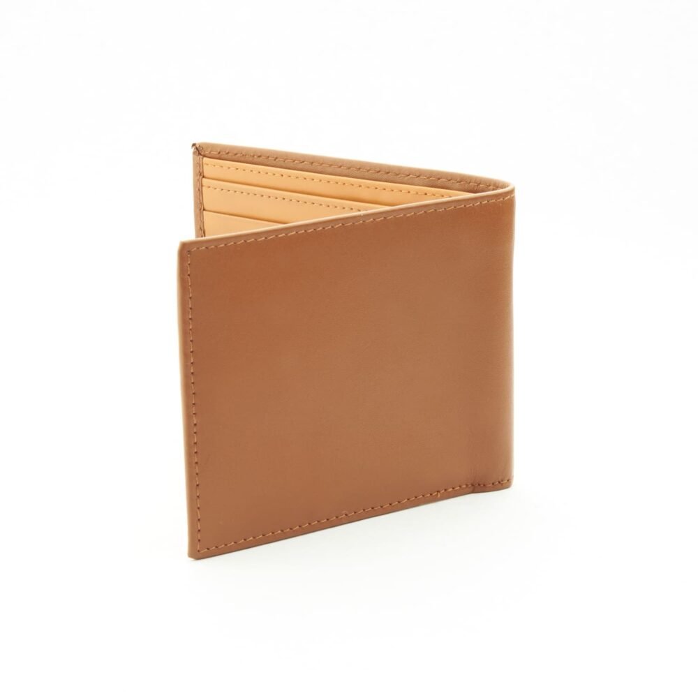 Premium BillFold Slim Leather Wallet-6CC - Image 3