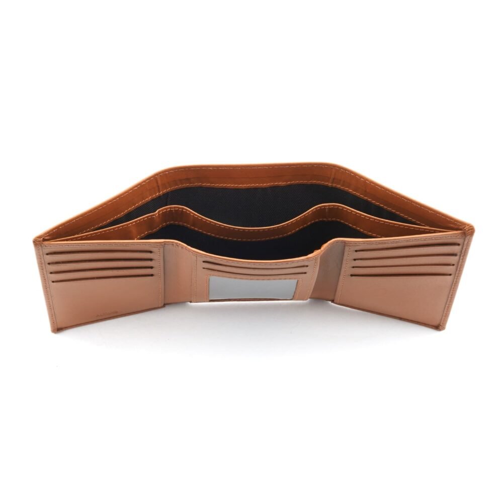 Universal Premium Trifold Leather Wallet - Image 2