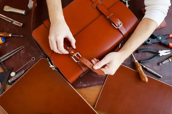 Apex Leather is sustainable leather goods manufacturer