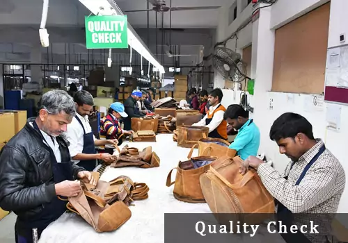 Apex Leather Goods Bags Final Check and Inspections