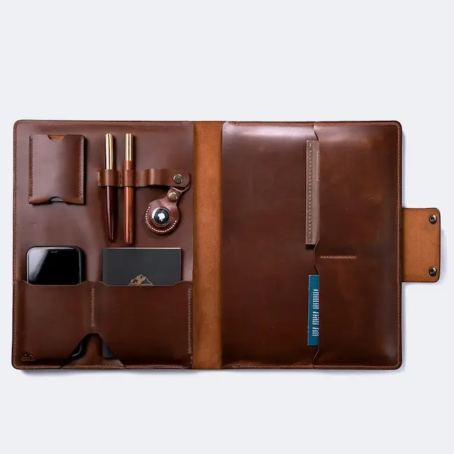 Apex Leather Travel Organiser Manufacturer