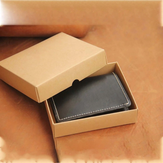 Apex Leather Wallets Eco friendly packaging